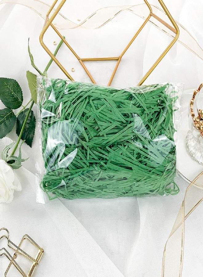 Ankelesz Easter Green Raffia Paper Confetti Shred,for Gift Wrapping Craft DIY Packaging Filling Party Decoration - Image 3